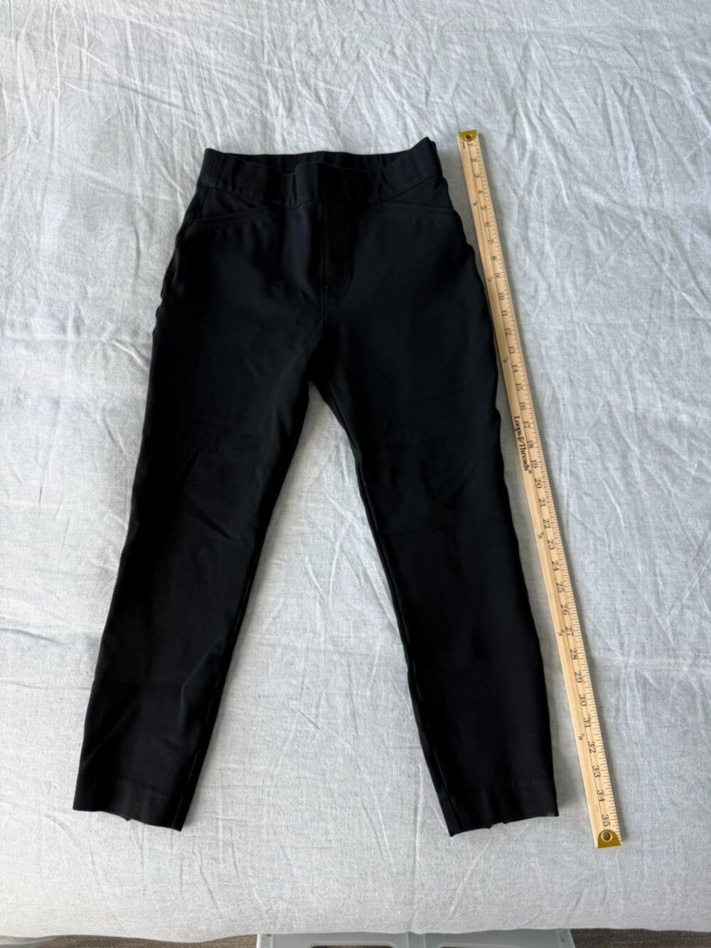 SPANX The Perfect Pant Ankle Backseam Skinny 04 – Black, Size M